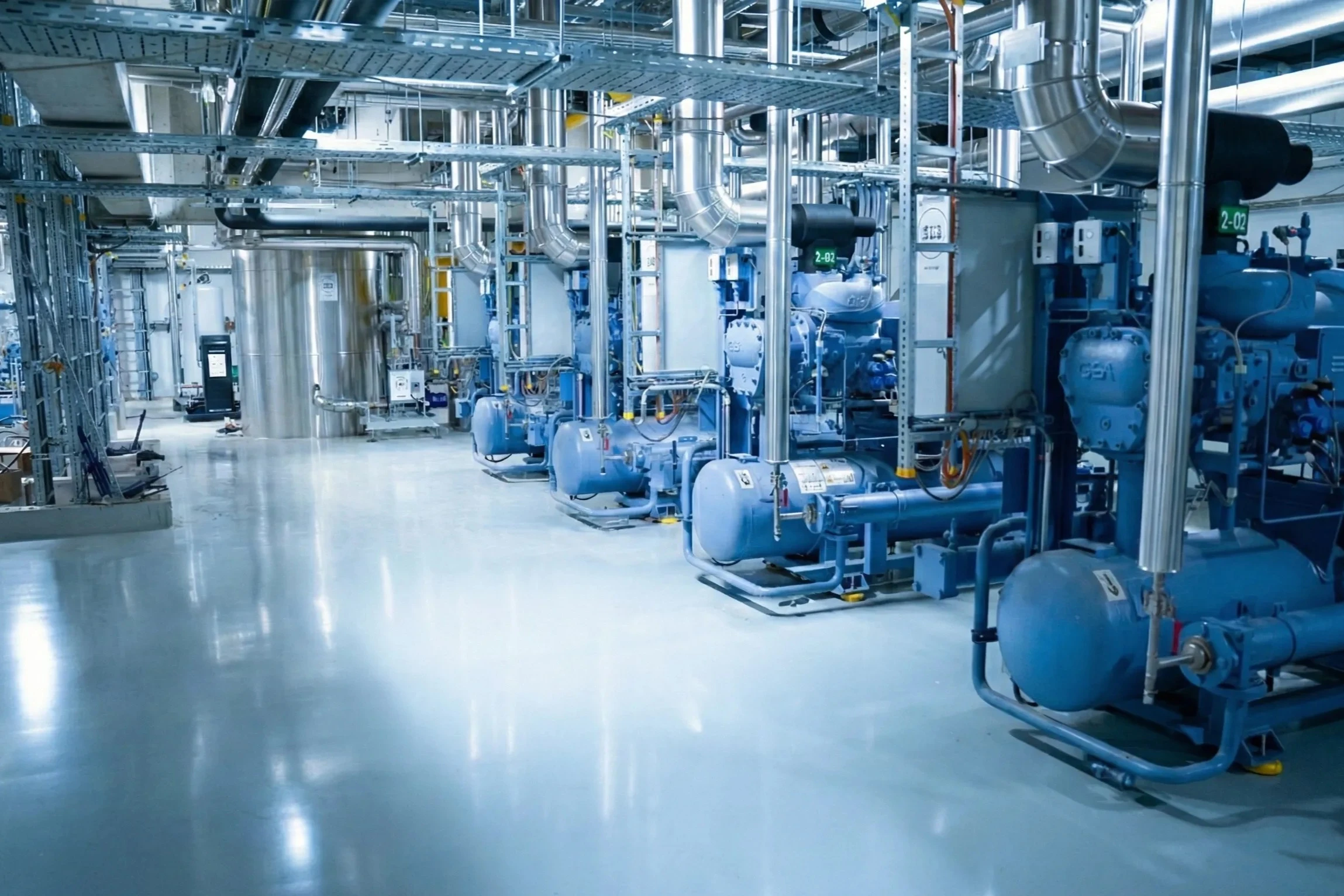 Industriekälte Anlage