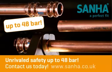 PRESS FITTINGS UP TO 48 BAR!